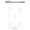 Rev-A-Shelf Steel, Champagne, 10.88 in W, 22.88 in H, 22.25 in D, 22.25 in L, Champagne 53WC-1550SCDM-112 - alternate 4